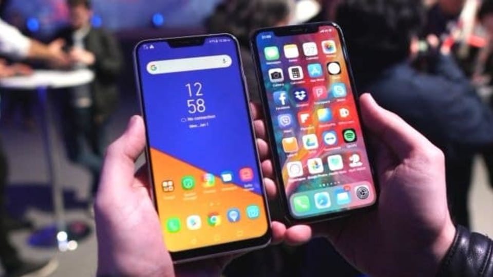 Asus Zenfone 5 vs iPhone X